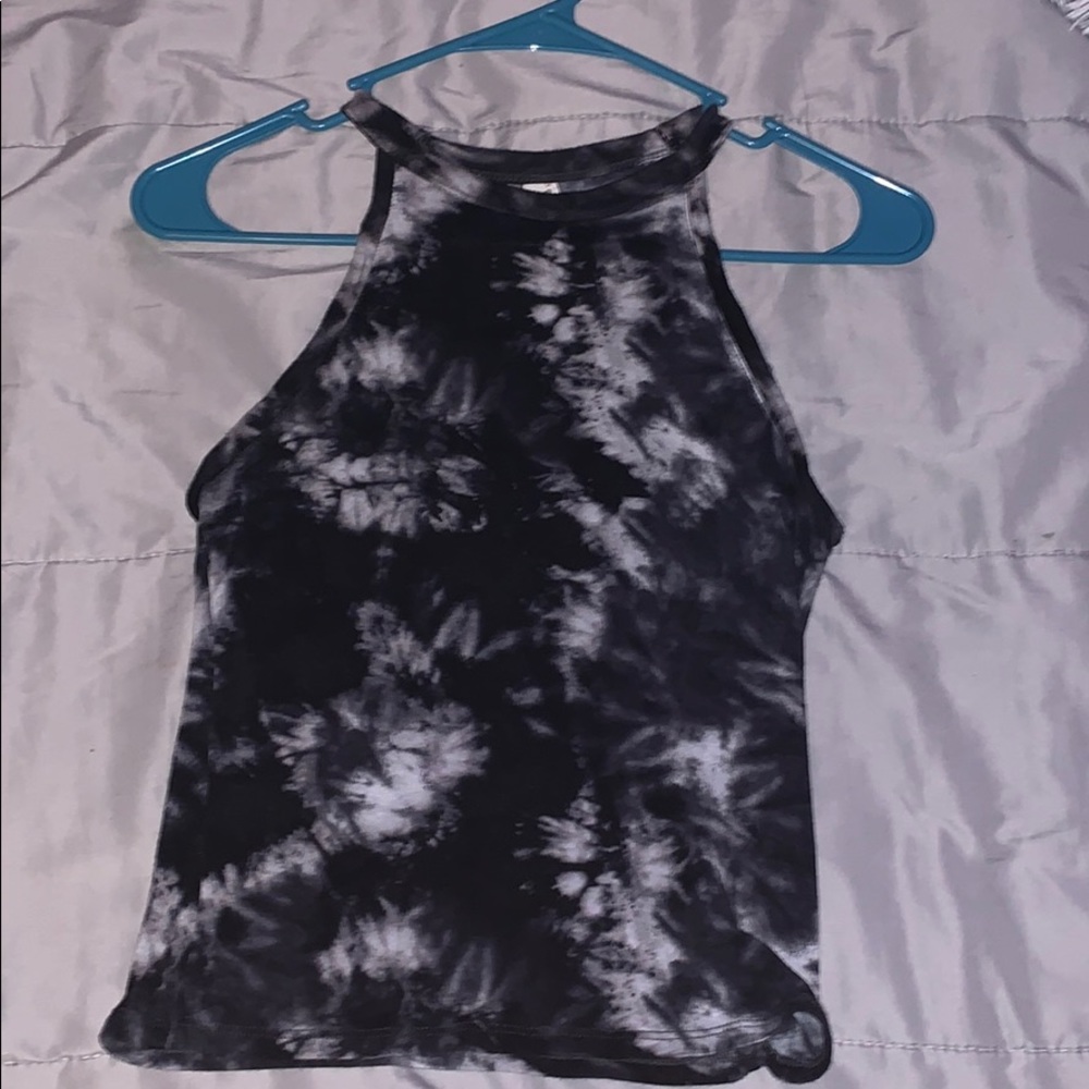 Mudd tie dye halter tank top
